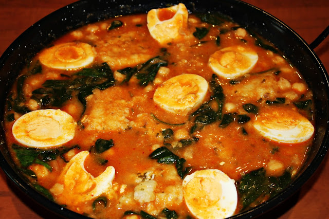 POTAJE DE VIGILIA CON BACALAO, ESPINACAS Y GARBANZOS {CON THERMOMIX RECETA ACTUALIZADA ¡DEFINITIVA!}