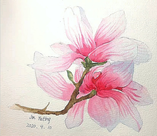 38 Watercolor flowers 6tips about Watercolor skills