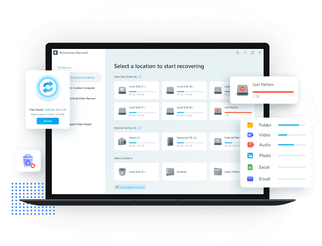 Wondershare Recoverit