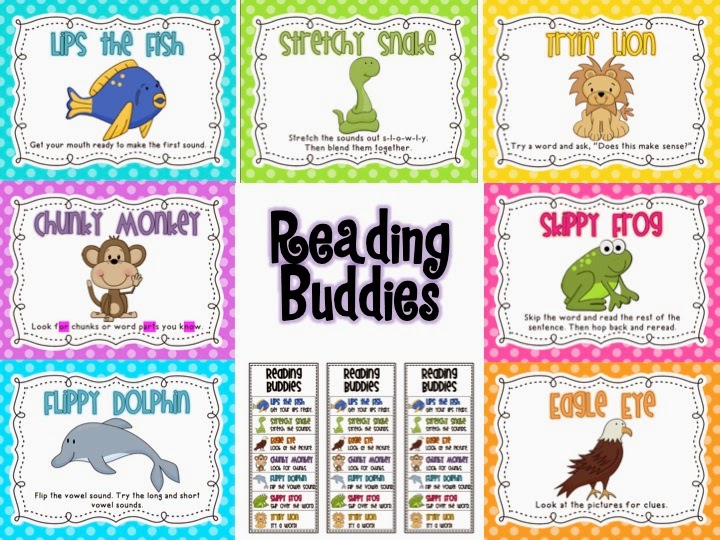 http://www.teacherspayteachers.com/Product/Reading-Buddies-Strategies-Posters-1169761