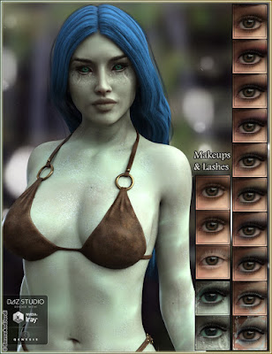 EJ Arena and Water Nymph for Genesis 3 Female