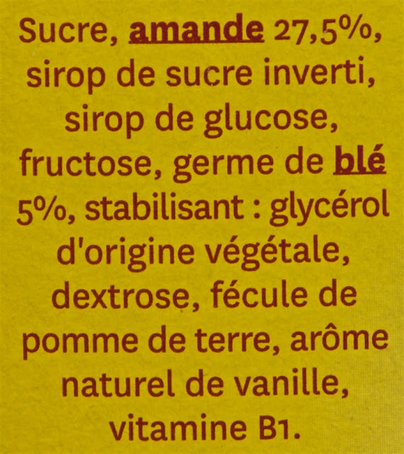 Barre amande Gerblé - Amande - Ingrédients - Sport - Nutrition - Food - Manger - Snack - Almond