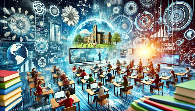 الثورة الرقمية في التعليم التعليم عن بعد ومستقبل المدارس