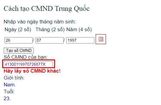 Tạo CMND Trung Quốc 2022 để chơi game - Dùng QQ Chat - Weibo các thứ đơn giản nhanh chóng