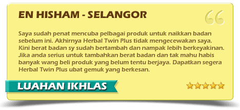 Ubat Gemuk Yang Berkesan - Herbal Twin Plus: UBAT GEMUKKAN 