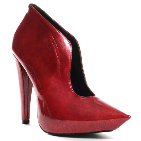 Women's dress shoes:Dereon Swinger Heel - Red