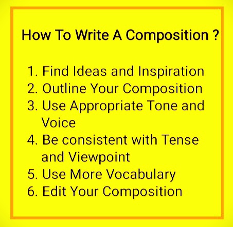 How To Write A Composition