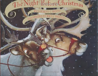 bookcover of THE NIGHT BEFORE CHRISTMAS  Illustrated by Bruce Whatley 