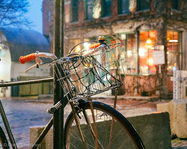 Portland, Maine December 2022 Love a rainy night in the Old Port.