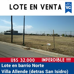 Lote 300 m2 Barrio Norte I