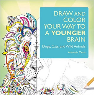 DRAW AND COLOR YOUR WAY TO A YOUNGER BRAIN cover