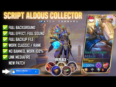 Script Skin Aldous Collector Gratis Full Effect