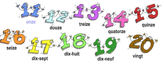 Francines: les nombres de 0 à 20