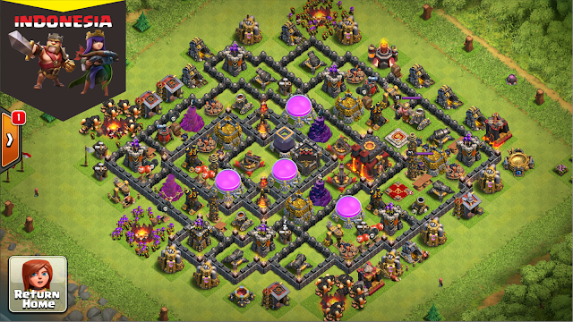 13 Base COC TH 10 Terkuat