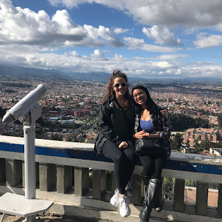 Kaitlin and Jossel at Mirador de Turi, Cuenca