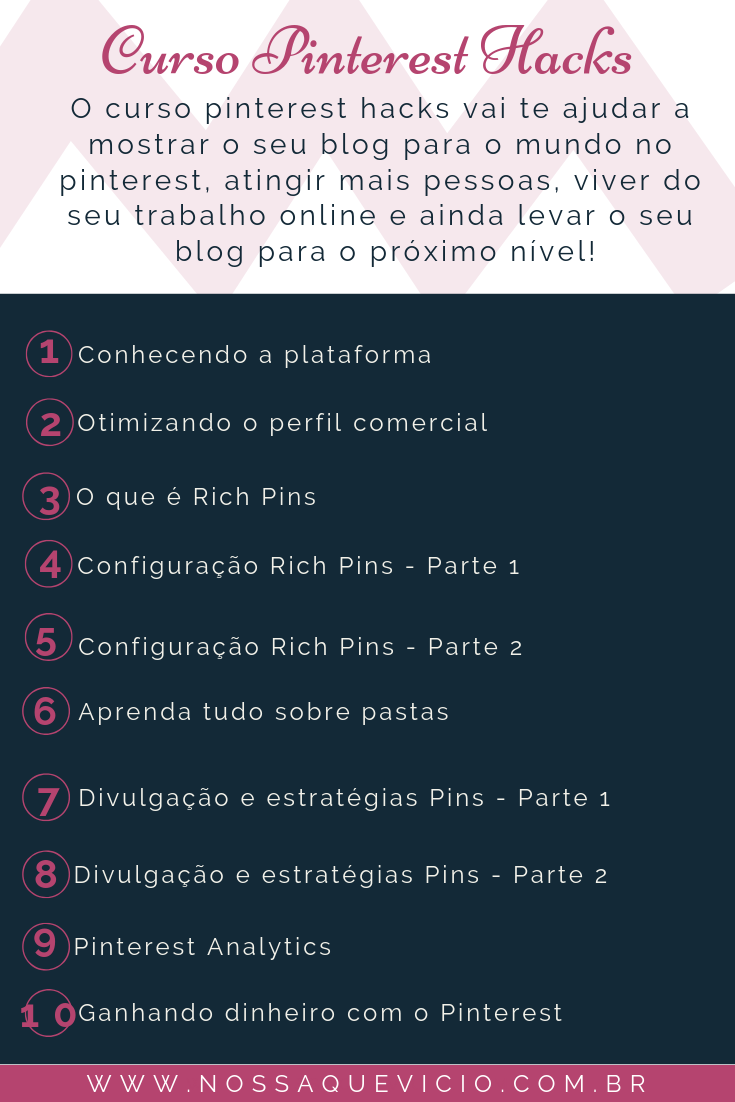 Curso Pinterest Hacks