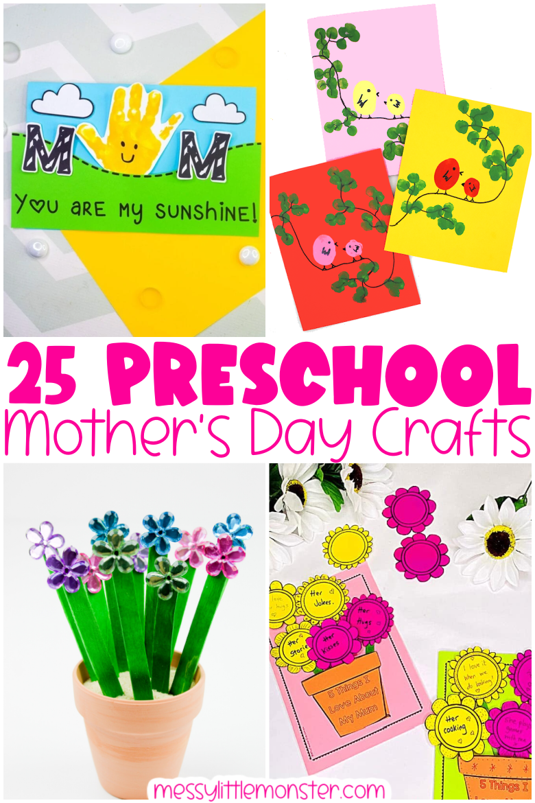 Preschooler Mothers Day Crafts