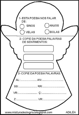 Poesia para educação infantil,cantam os anjos