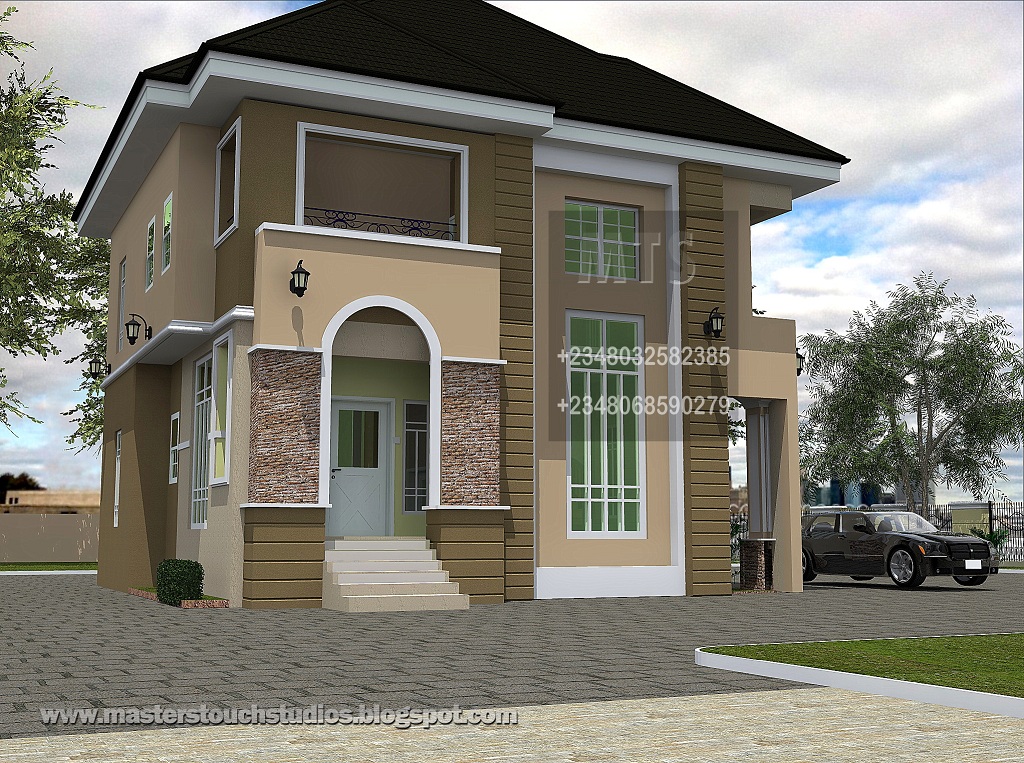 2 Bedroom  Duplex  Modern  and contemporary  Nigerian 