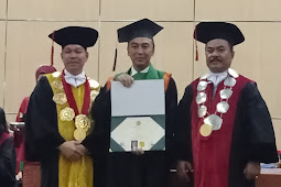 Rektor Apresiasi Kapolrestabes Surabaya Wisudawan Doktoral Terbaik USU Medan