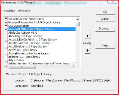 Excel VBA and Power Point VBA