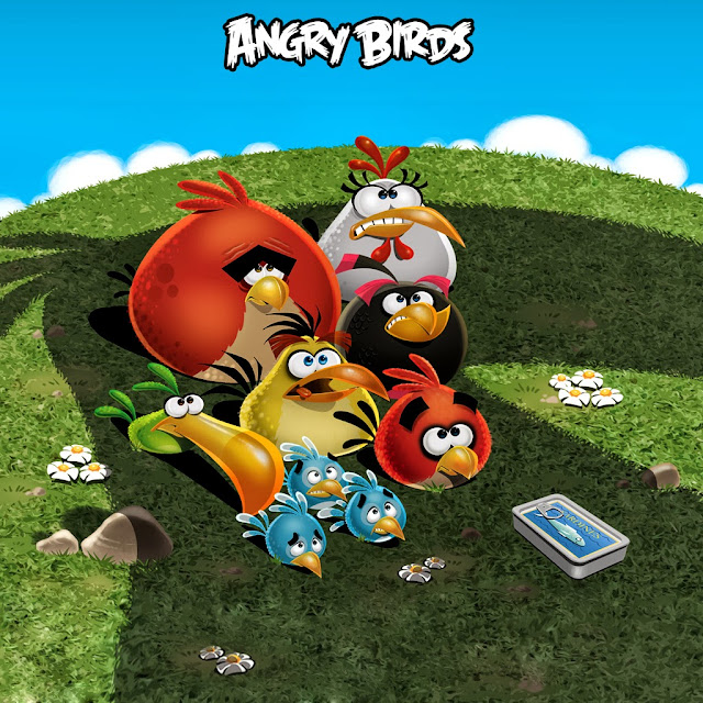 Mighty Eagle Angry Birds Seasons Wallpaper iPad