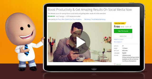 [100% Off] Boost Productivity & Get Amazing Results On Social Media Now|Worth 195$