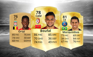 Híbrido barato Premier League Ligue 1 FIFA 16 Ultimate Team, híbrido Origi Boufal FUT 16