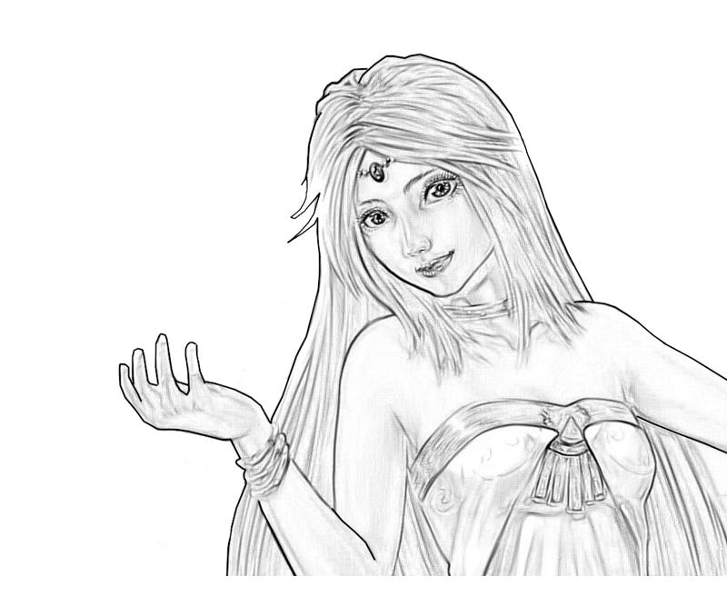 printable-kid-icarus-palutena-character_coloring-pages