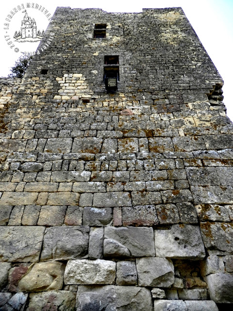 CHUSCLAN (30) - Château-fort de Gicon