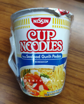 รีวิว นิสชิน บะหมี่กึ่งสำเร็จรูปชนิดถ้วย รสซีฟู้ดเผ็ด (CR) Review Instant Cup Noodles Spicy Seafood Flavor, Nissin Brand.