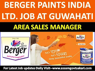 Berger Paints India Ltd Recruitment 2019