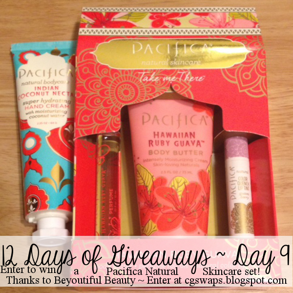 Pacifica Skin Care Giveaway