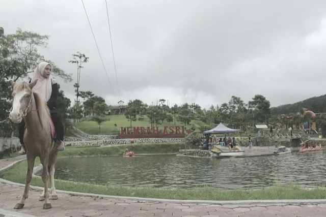 Wahana berkuda wisata lembah asri Purbalingga