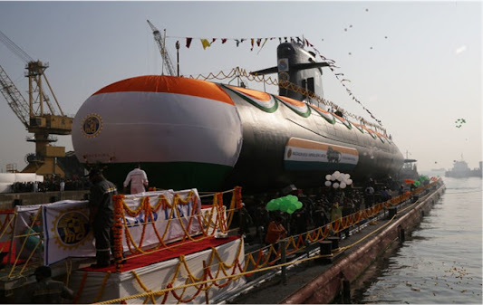 Indian Navy to receive the Scorpene class submarine INS Vagir in December