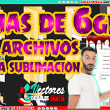 Mas de 6 Gb de archivos para sublimacion