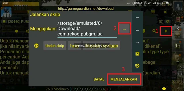 Cara Cit PUBG Mobile v0.12.0 Terbaru