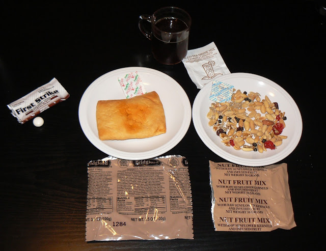 MRE Review: First Strike Ration Menu 2: Italian Style Sandwich and Trail Mix