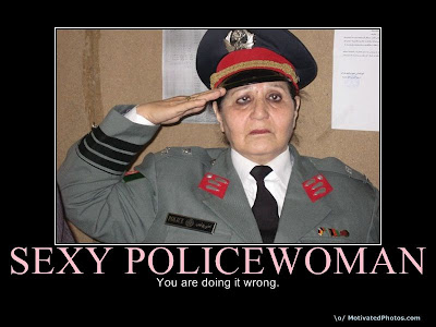 Sexy Police Woman - YOU'RE DOING IT WRONG