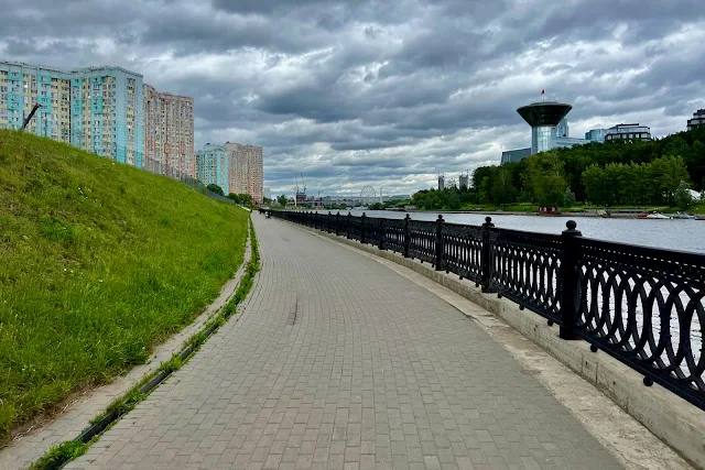 Красногорск, Живописная набережная, Москва-река