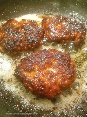 these are the recipe for homemade sausage pork patties for breakfast