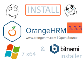 Install OrangeHRM 3.3.3 via Bitnami on Windows 7 localhost - opensource PHP HRMS 