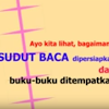 Video Tutorial Cara Menciptakan Sudut Baca Di Kelas