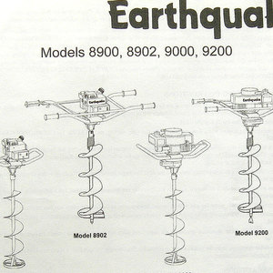 Auger Earthquake Parts