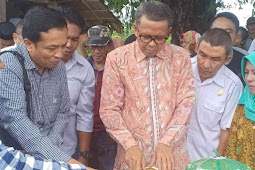 Nurdin Abdullah Tinjau Pembangunan Rest Area di Jeneponto