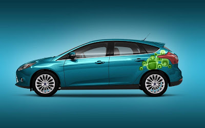 Custom Ford Focus Car Airbrush Artwork 02