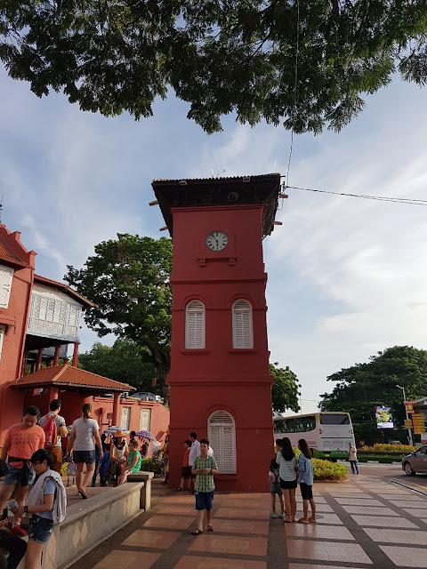 malacca dutch square clock tower