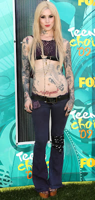 Kat von D Inked at Magazine February 2010