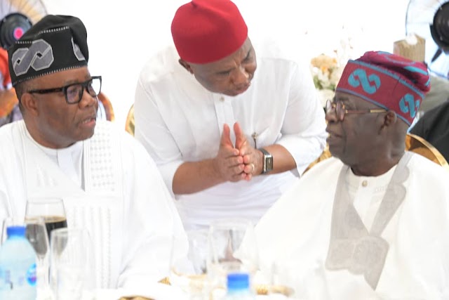 EID-EL-KABIR: Imo Gov. Hope Uzodimma Celebrates Sallah With President Tinubu, Others In Lagos.