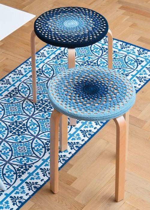  Stool Cover - Free Pattern 